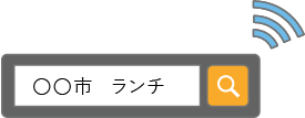 ローカル検索に強いから、地域の人に情報が届くイメージ